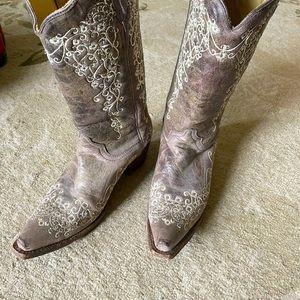 Corral Boots, Size 8.5, Barely worn